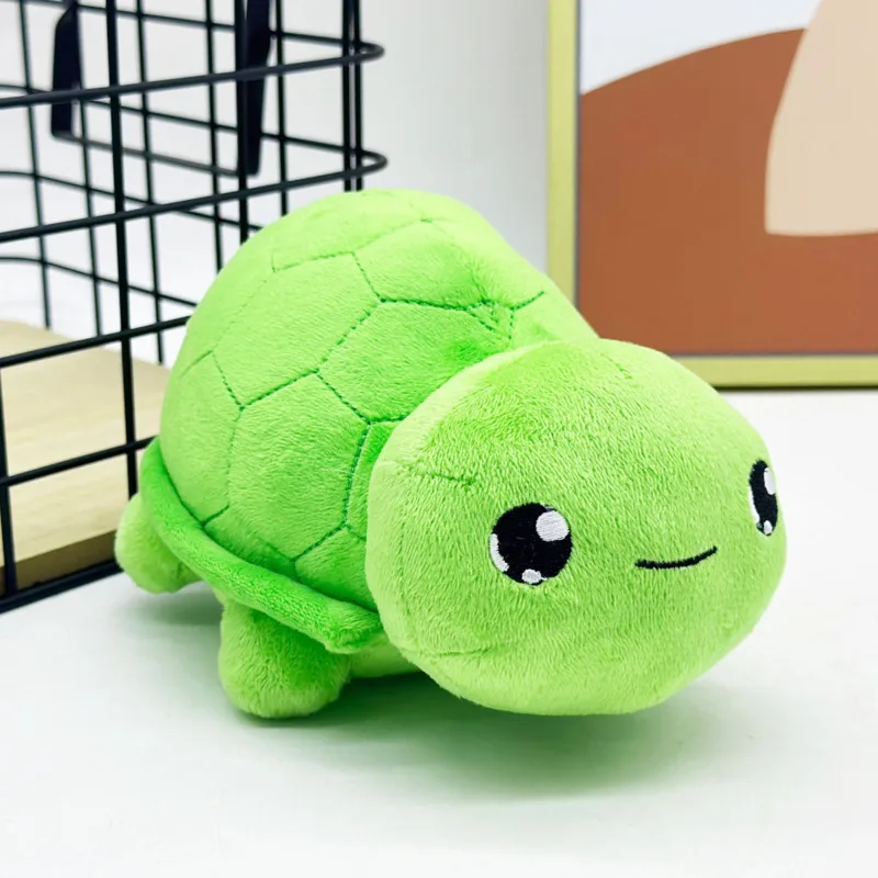 Cute VTuber Vedal Plush Kawaii Cartoon Vedal Turtle Plushie Anime Peripherals Stuffed Doll Soft Home Decor Toy Fans Kids Gift ﻿