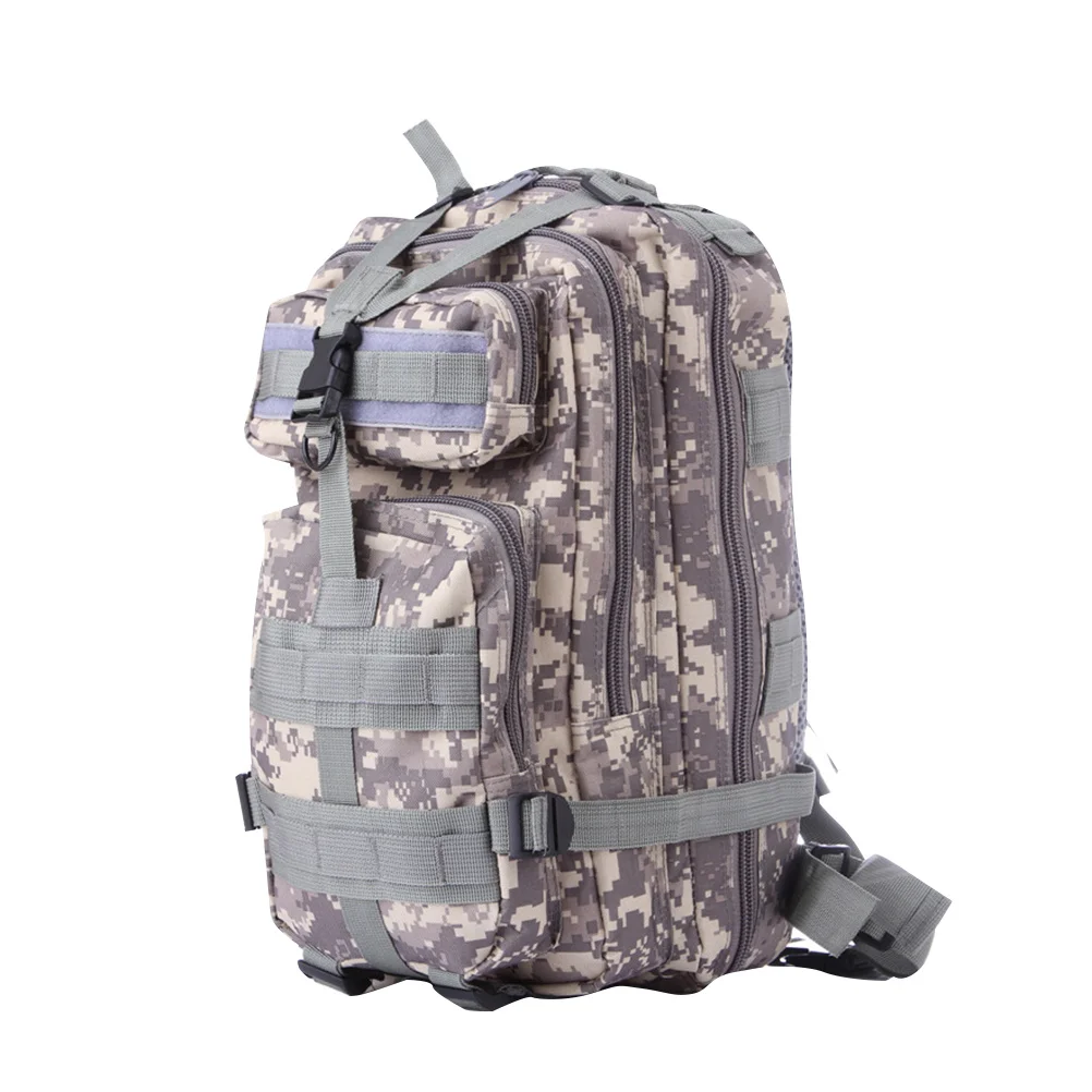 

Camouflage Backpack 20-35L Rucksack For Outdoor Hiking Camping Travel Multi-Pocket Adjustable Strap
