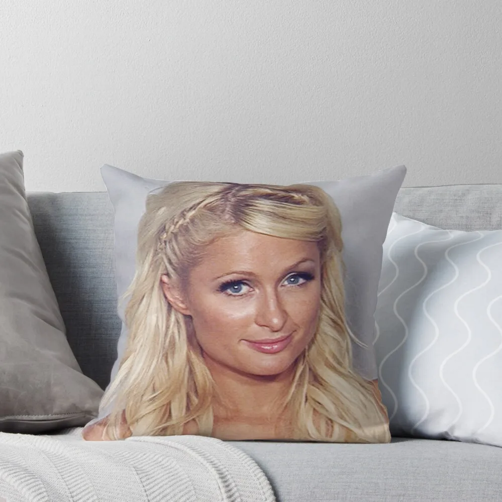 

Paris Hilton Mugshot Throw Pillow Sofa Cushions Covers christmas cushions covers Decorative pillowcase Sofas Covers pillow