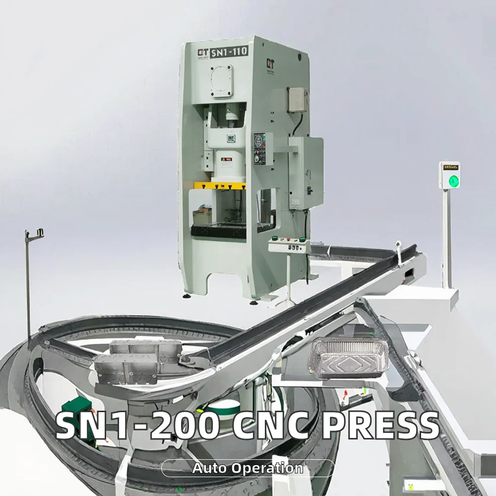 SN1-200 Hochpräzise automatische CNC-Stanzmaschine, mechanische Kernkomponenten, einschließlich Getriebe-Druckbehälter-Lagerpumpe