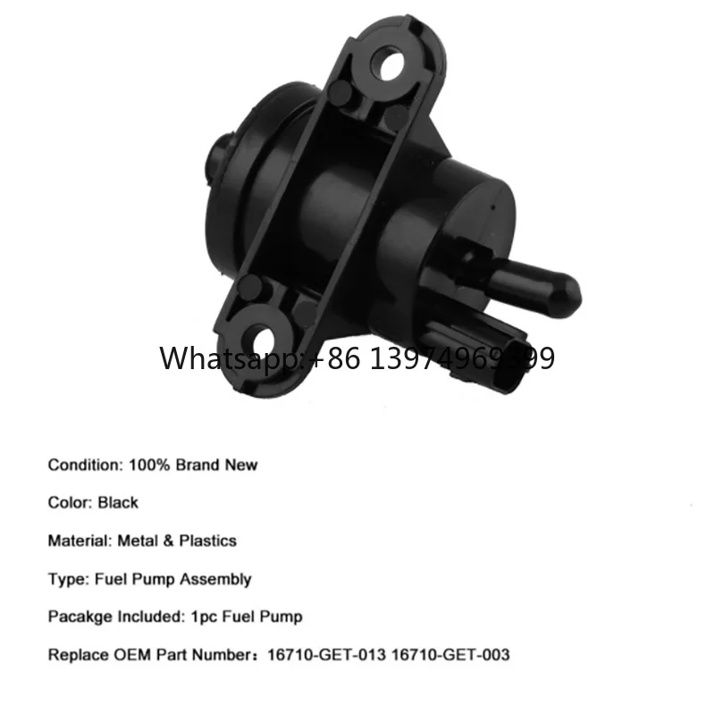 2002-2020 for Honda Ruckus 50 Metropolitan OEM New Fuel Pump Assembly 16710-GET-013
