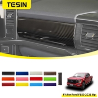 TESIN Car Copilot Center Console Storage Box Compartment Decoration Cover for Ford F150 2021 2022 2023 2024 2025 Up Accessories