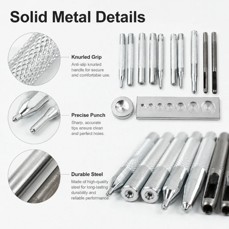 Snap Button Setter Tool Kit Ma - Snap Fastener Set ulasan dan harga