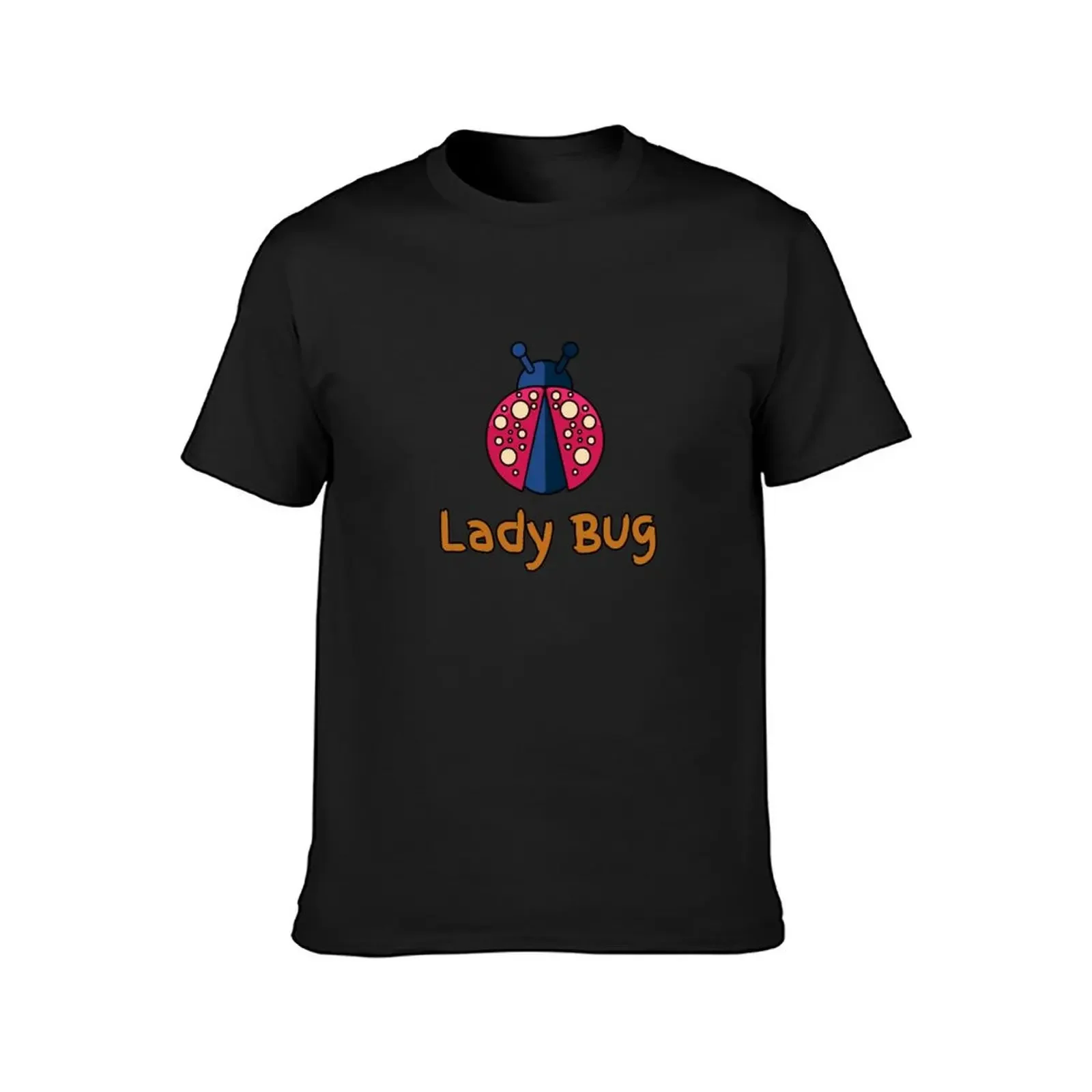 Ladybug | Welcome Spring | Spring Is Coming T-Shirt funny shirt cotton kawaii clothes mens champion t shirts