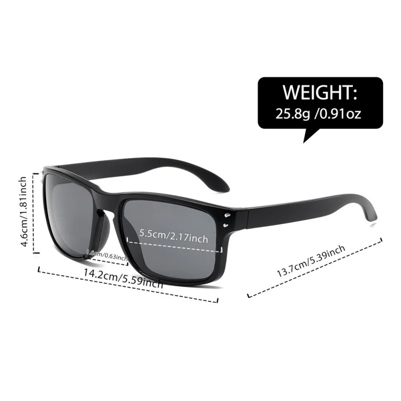 قطعتان، نظارات شمسية عصرية لركوب الدراجات بإطار كامل، ألوان مختلفة، مع أظافر أرز قديمة، للجنسين، تعديل الوجه