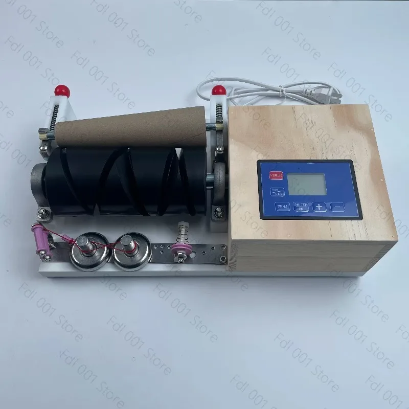Timed Constant Speed Mini Winding Machine Double Wax Rack Cashmere Knitting Flat Knitting Machine Joint PouringGroove Cart