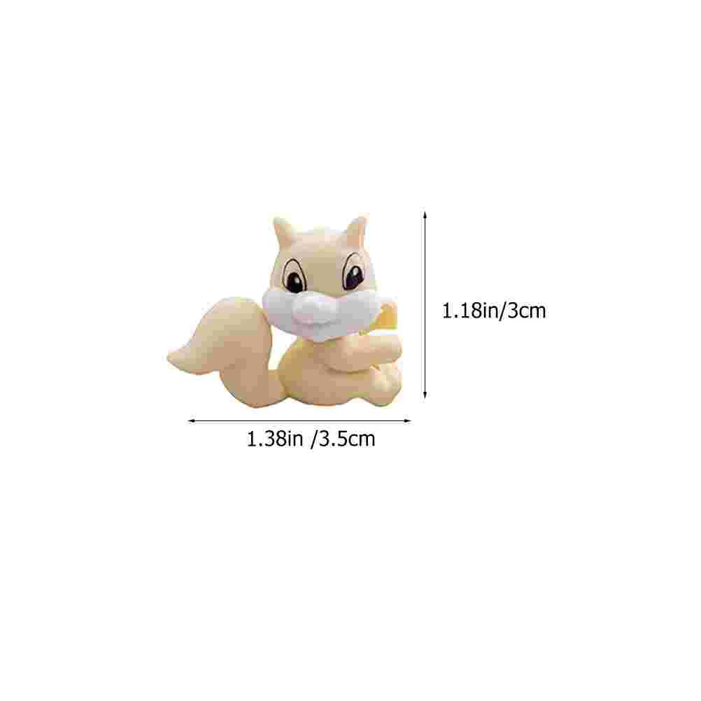 

36 Pcs Squirrel Eraser Student Erasers Painting Fun for Students Bulk Animal Cartoon Interesting Kids Plastic Holiday Pencils