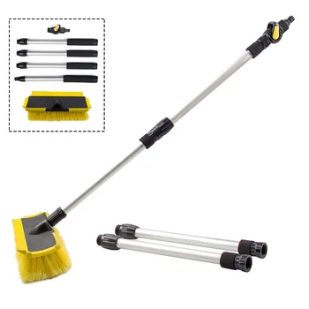 ראש מברשת לכביסת רכבים, סירות, רכבות חשמליות, ATVs או רכבות חוץ-כביש, שערות רכות במיוחד למניעת שריטות