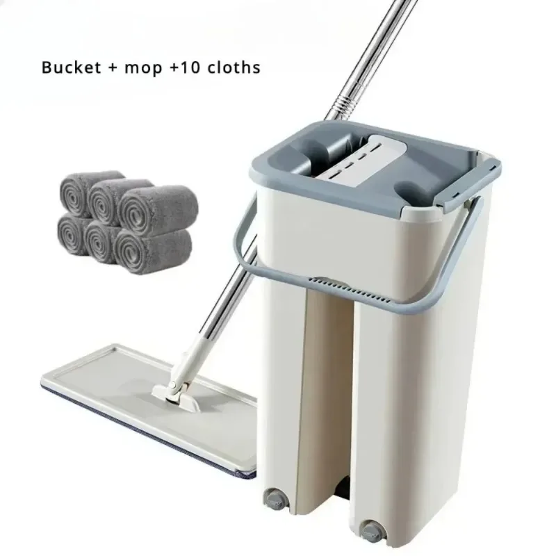 Squeeze Mops Bucket Wring Cleaning for Wash Floor Up Lightning Offers Practical Home Wiper Kitchen Window Dry Wet I Use Smart