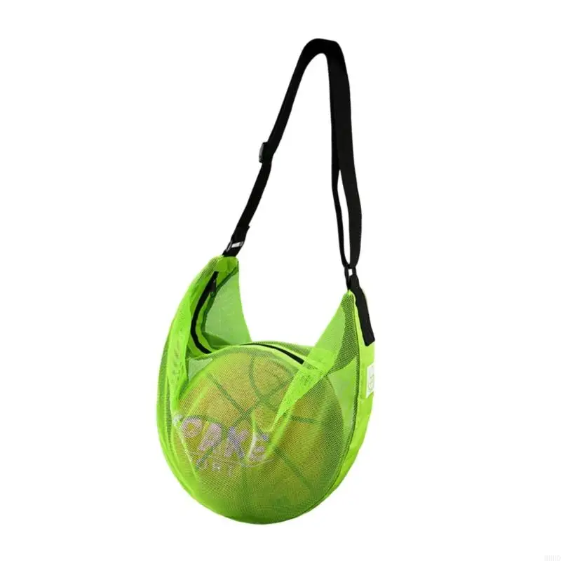 Basketball-Tragetasche mit hoher Kapazität und verstellbarem, ergonomischem Riemen, Umhängetasche für Basketball und 69HD – Detail 8
