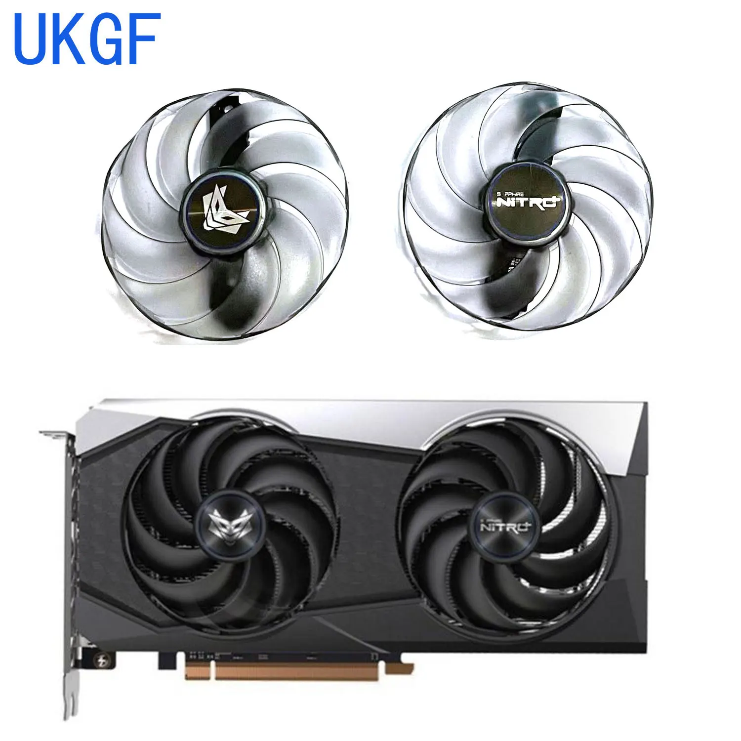 

New DIY Cooler Fan FDC10H12D9-C 6 PIN 87MM for Sapphire Nitro+ AMD Radeon RX 6600 XT Graphics Card