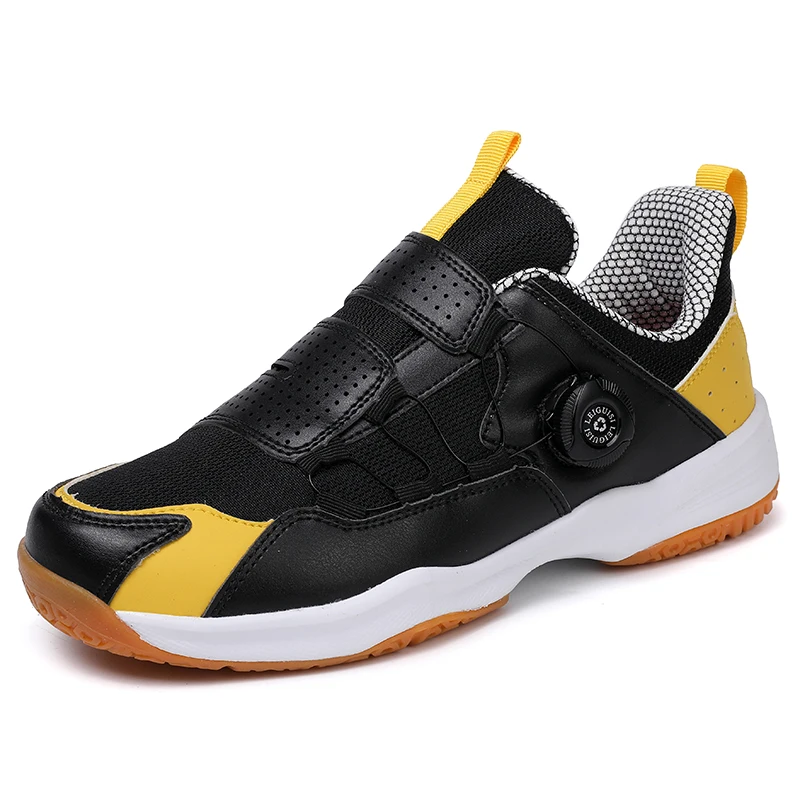 Unisex Trendy Professional Volleyball Badminton Tennis Shoes Comfy Non Slip Durable Lace Up Rubber Sole Couple shoes Sneakers