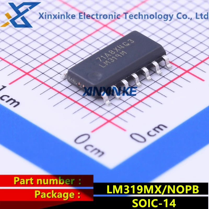 LM319MX/NOPB SOIC-14 LM319M Analog Comparators High Speed DUAL COMPARATOR Brand New Original