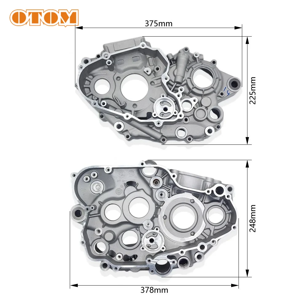 

Motorcycle Accessories NC250 Engine Left Right Crankcase Block NEW Crankshaft Box Case For ZONGSHEN ZS177MM 250cc KAYO T6 K6 BSE