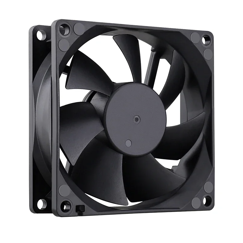 DC 12V 24V 8cm Brushless Computer Case CPU Cooling Fan 8025 80mm Axial Cooler Fan 80x80x25mm PC Case Ventilator Radiator Fan