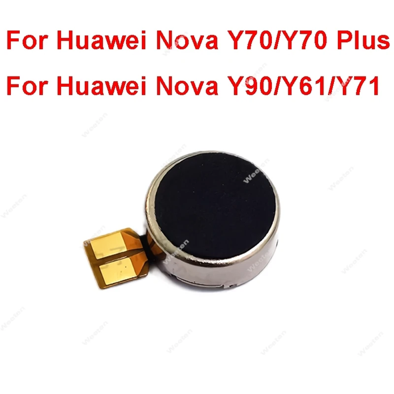 Vibrator Vibration Module For Huawei Nova Y70 Y90 Y61 Y71 Nova Y70 Plus Motor Vibrator Flex Cable  Replacement Repair Parts
