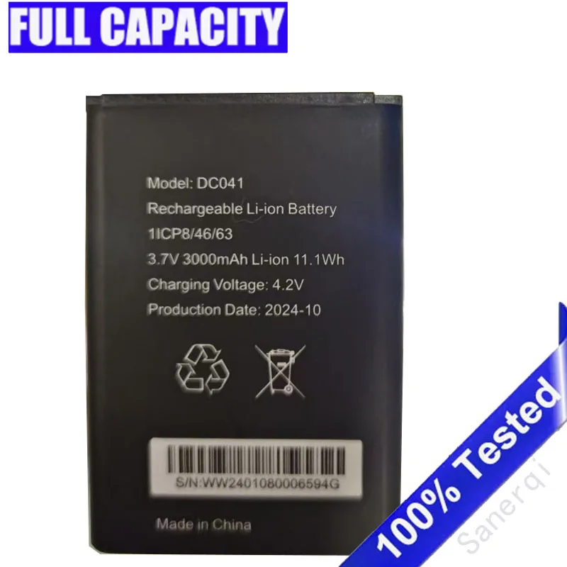 

10 шт. Полная батарея 3000 мАч DC041 Аккумуляторы для мобильных телефонов