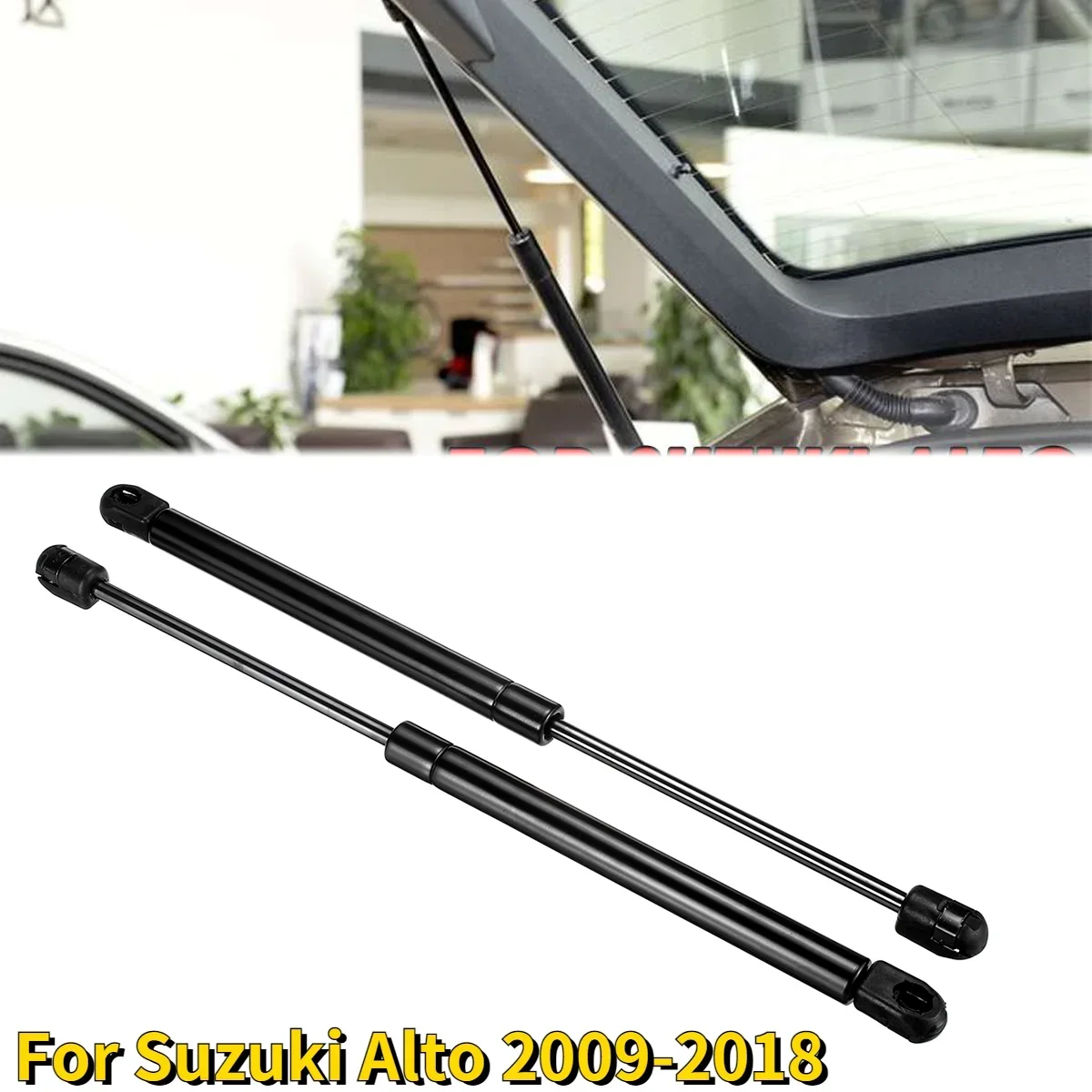 2Pcs For Suzuki Alto 2009-2018 Rear Trunk Tailgate Lift Support Gas Struts Spring Support Rod Shock Lifter Car Accessories