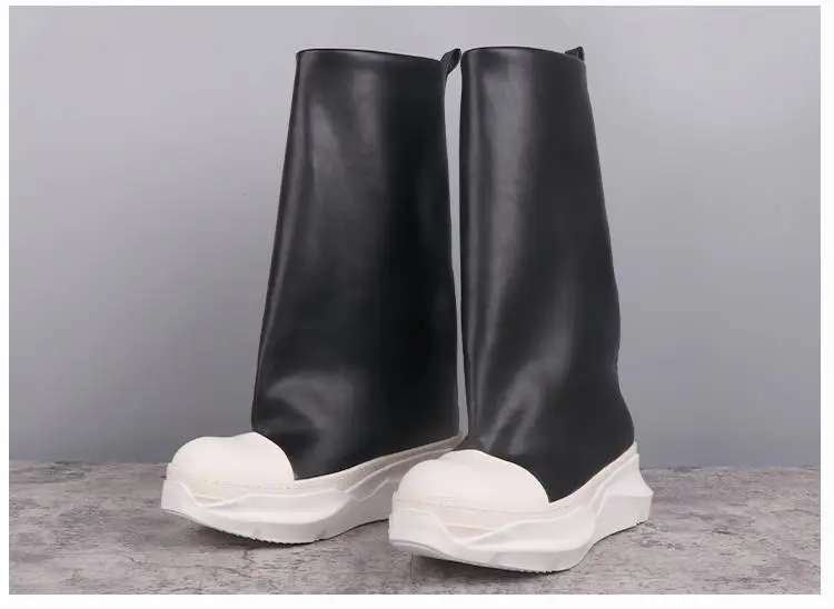 Brand R0 Men Thick Soled Women Shoes Lunar Tractor Boots Men Sneaker Trend Luxury Designer Shoes