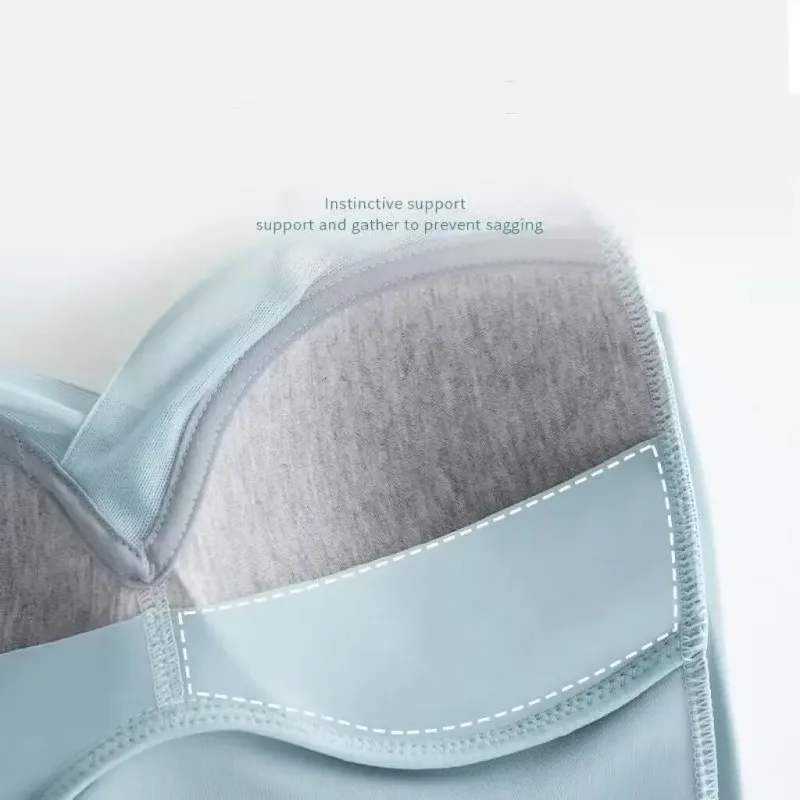 Bezszwowy Biustonosz Push Up Bez Fiszbin dla Kobiet Duże Rozmiary Koronkowe Biustonosze Miękki Wygodny Modelujący Biust Cienki Oddychający Bielizna