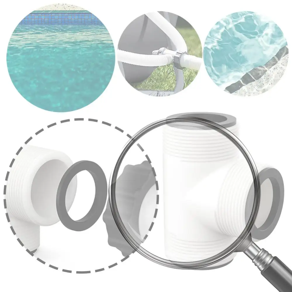 

Тройник-разветвитель для шланга бассейна с регулировкой потока, резьбовой адаптер для насоса Intex Coleman