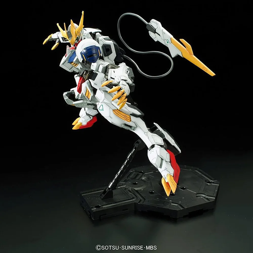 Bandai Genuine FM 1/100 ASW-G-08 Gundam Barbatos Lupus Rex Anime Action Figure Assembly Toy Model Collection Toy Gifts