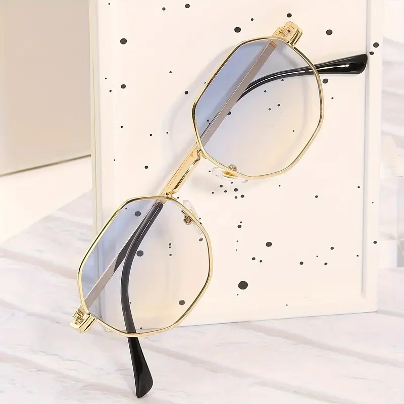 1 Stück europäische und amerikanische Retro-Sonnenbrille für Herren und Damen, trendige vielseitige Sommersonnenschutz und UV-Schutz fr