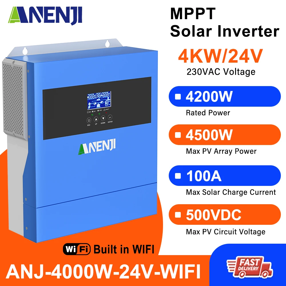 4Kw Hybrid Solar In…