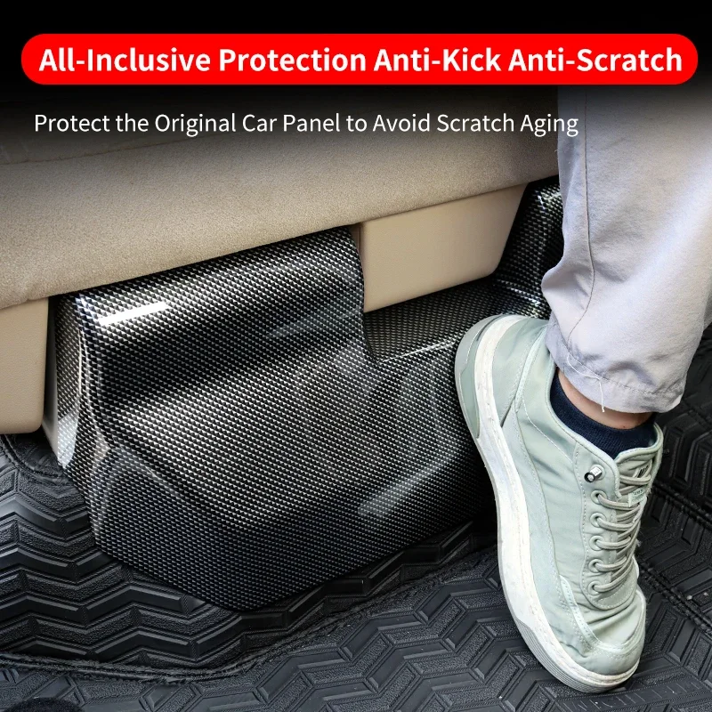 Dla Toyota Land Cruiser LC300 J300 2021-2025 Osłona dolna siedzenia, osłona przed kopnięciem, akcesoria do modyfikacji wnętrza