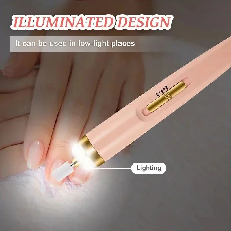

Household Portable Nail Removal Manicure Manicure Sets Electric Polishing Tool 5 in 1 Nail Polishing Machine Manicure Tools