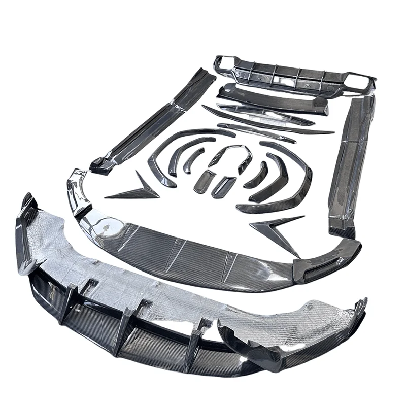 

Carbon Fiber Car Latest Top Body Kit With Wheels Bumper Hood Fender Wing Exhaust for URUS S Carbon Kit