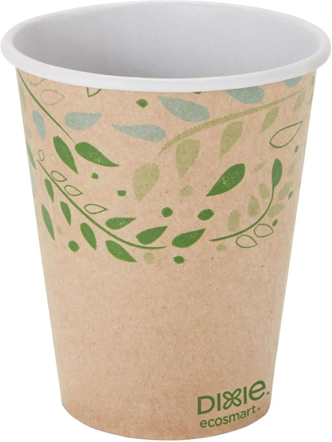 

ecosmart 12 oz 100% Recycled Fiber Coffee Cups By GP PRO, 1000 Count (50 Disposable Cups Per Sleeve, 20 Sleeves Per Case