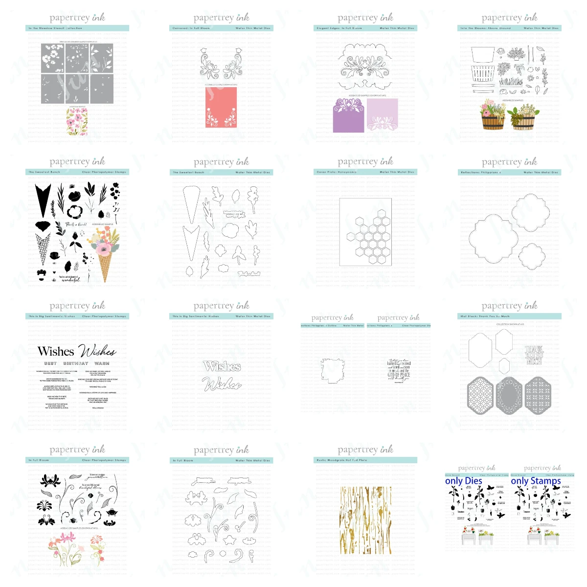 

Ground into the Blooms Clear Stamps Metal Cutting Dies Hot Foil Press Plates Scrapbook Paper Card Album Stencils DIY Craft Decor