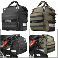 Bolsa de sillín de motocicleta de liberación rápida con bolsa interior impermeable extraíble, bolsa lateral de motocicleta Universal, paquete de equipaje de viaje, Pannier