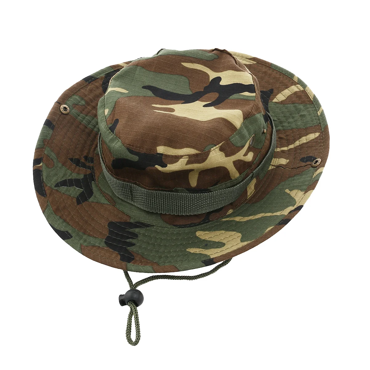 Boys Sun Hat Summer Beach Hats Baby Wide Brim Boonie Fishing Cap Outdoors Camouflage