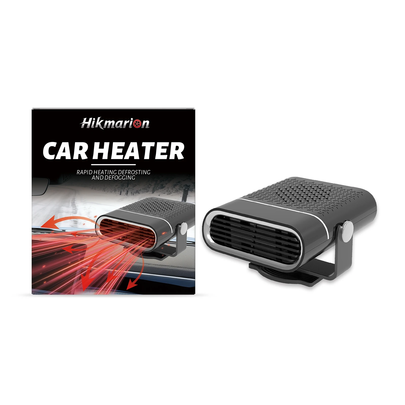 Winter Rapid Heating Car Heater Efficient Defrosting Demisting Car Interiors Multi-Functional Portable Heater for Ice Removal