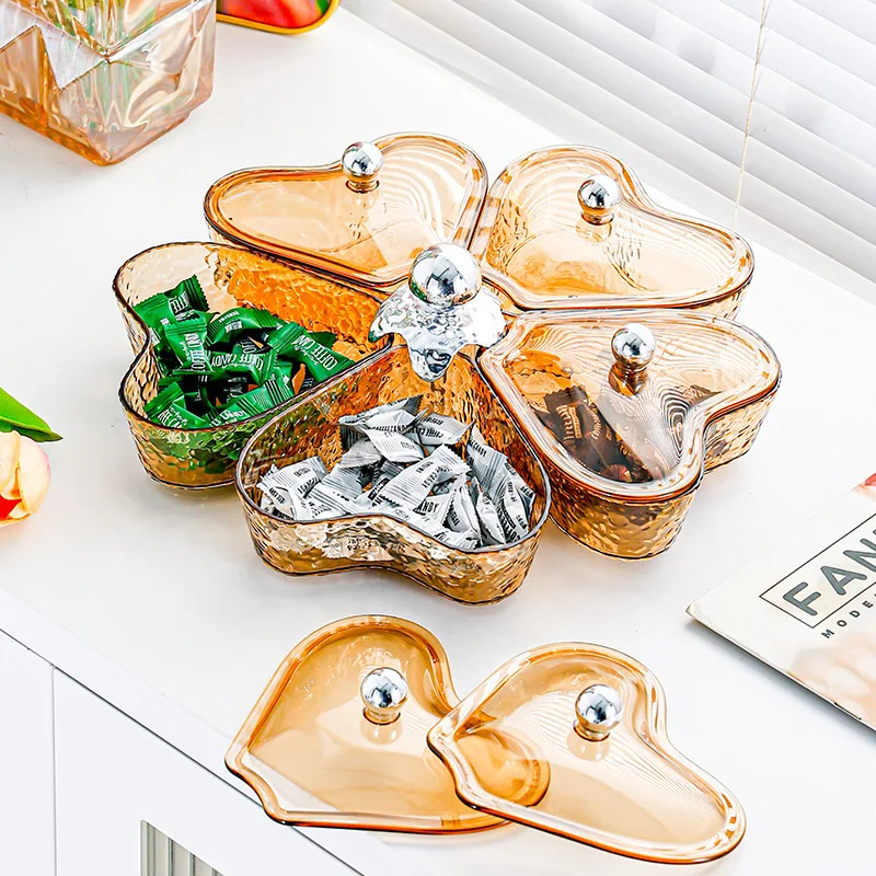 

Вращающийся поднос с фруктами для домашнего использования, размещенный в гостиной — журнальный столик в комнате, поднос для сухофруктов, коробка для конфет,