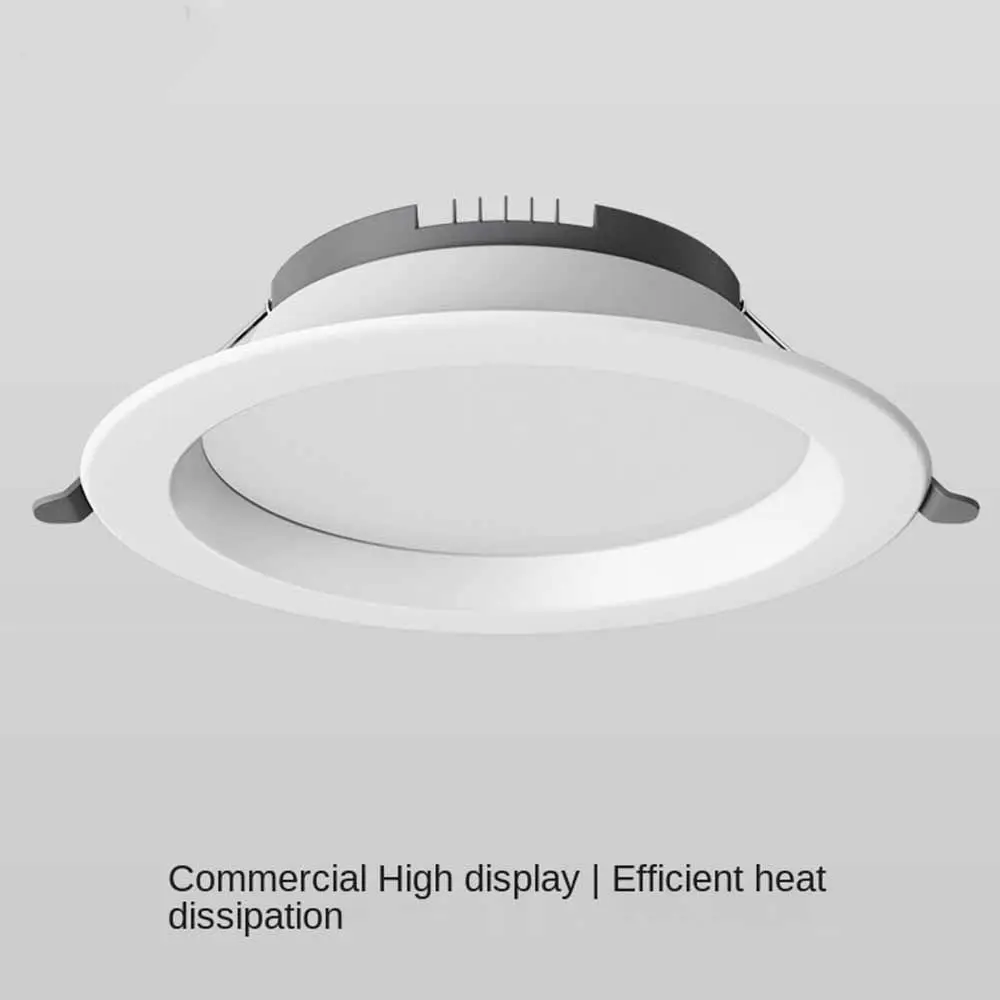 Small Recessed LED Downlight Round Energy Saving Down Lights Spot Light Anti glare Ceiling Lamp Indoor
