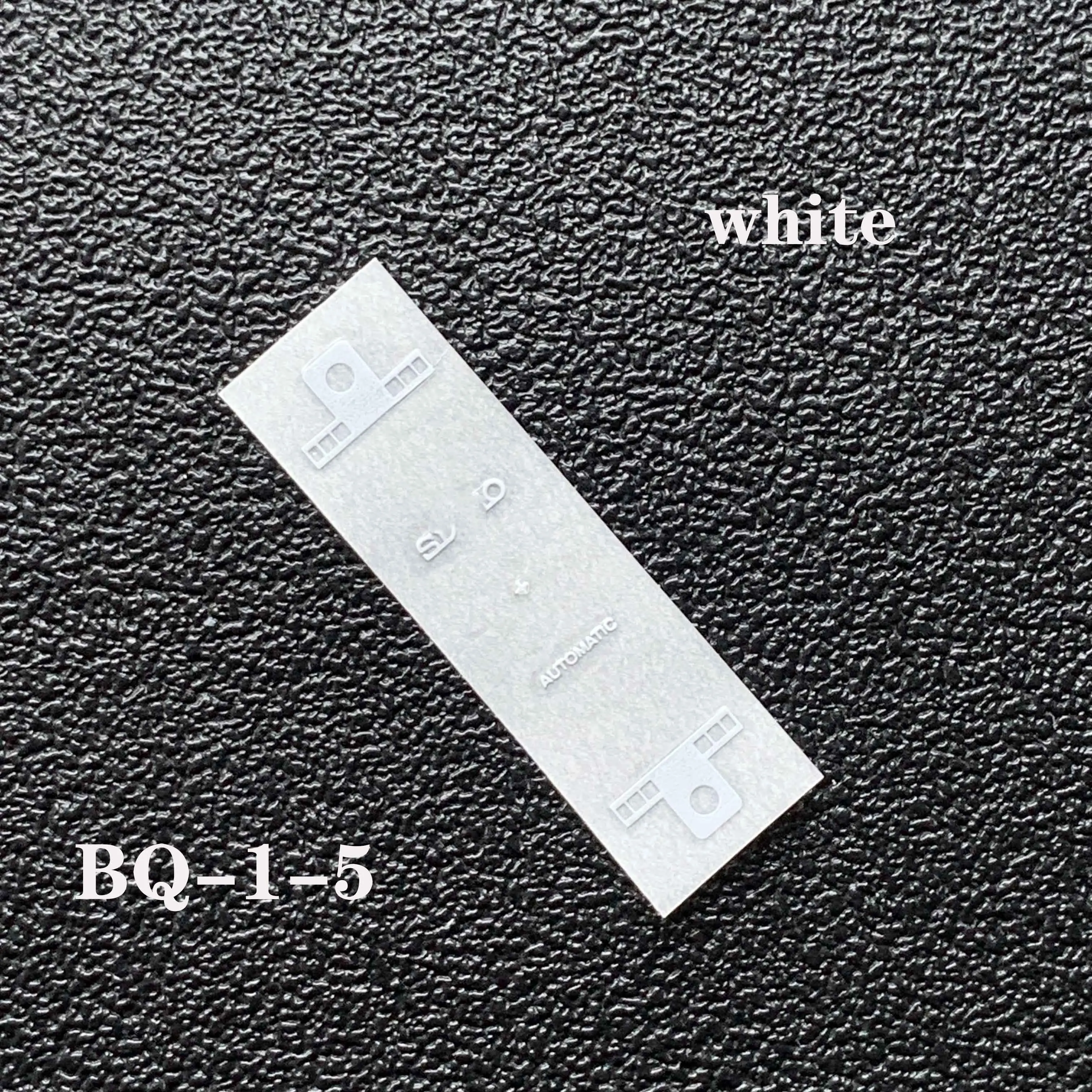 Logo niklowa pasta naklejki etykiety do zegarka Nh35 Nh36 7 s36 4 r35 tarcza znak firmowy