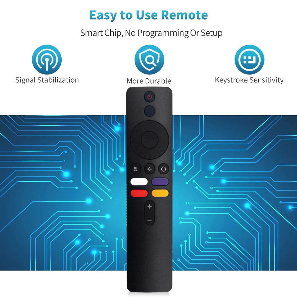 FFYY-استبدال XMRM-M6 صوت عن بعد لشاومي Mi TV MDZ-24-AA L32M6-6ARG L55M6-ESG L55M6-ARG L50M6-6ARG XMRM-M3