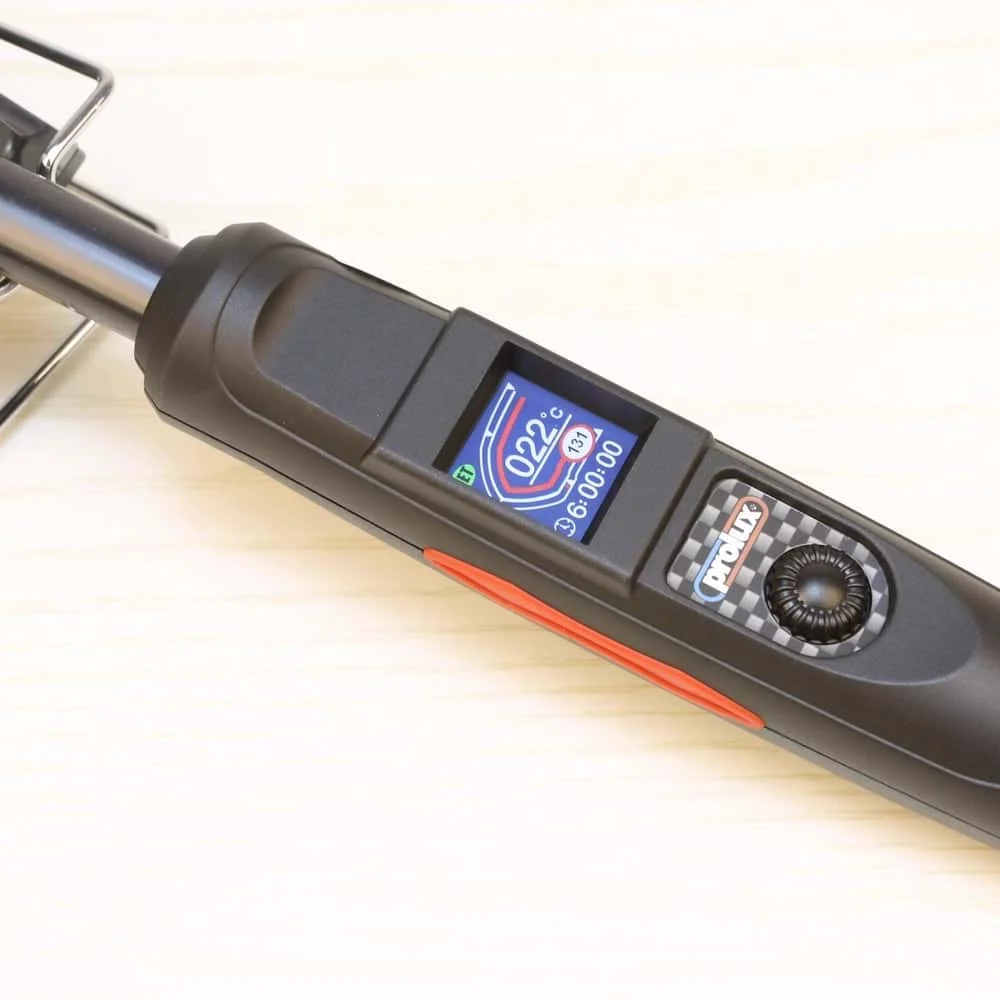 VoidFly PROLUX 220V TFT Digital Color LCD Display Temperature Adjustable Sealing Iron For RC Airplane Fixwing Model