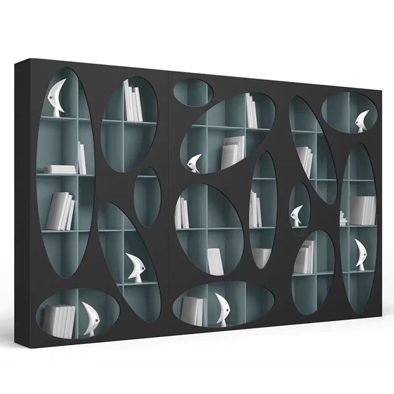 &Creative Custom-Shaped Modern Minimalist Floor-Standing Adjustable Eco-Friendly Large Capacity File Cabinet Stylish Documen