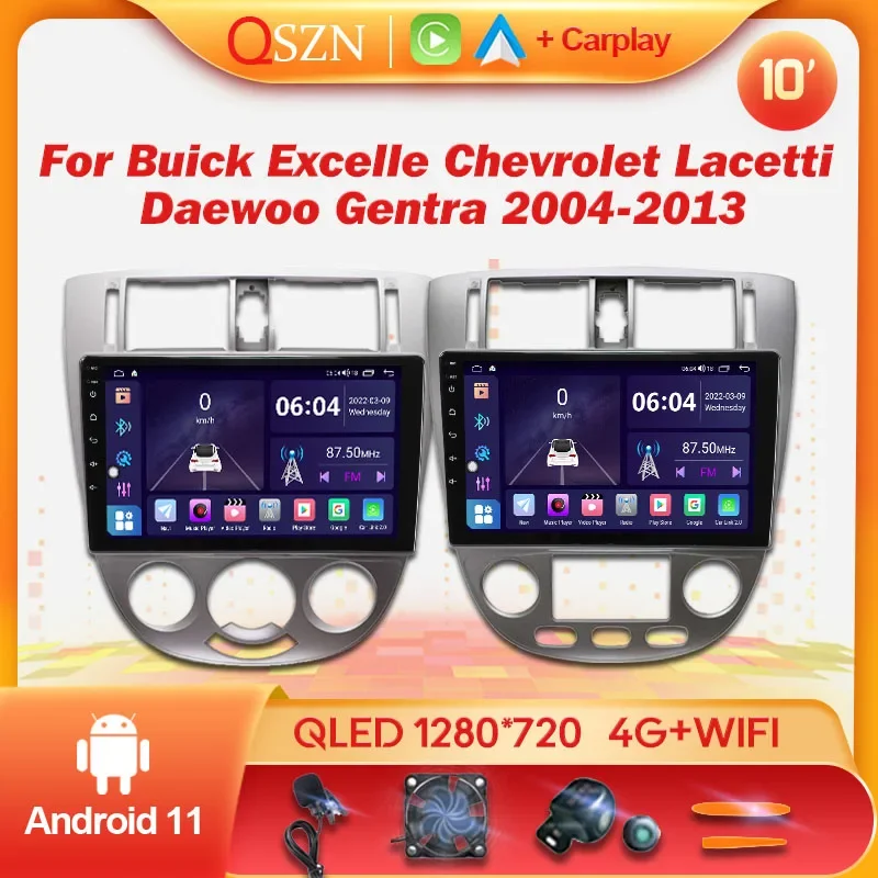 

Android 12 Car Radio For Buick Excelle Chevrolet Lacetti Daewoo Gentra 2004 - 2013 Multimedia Video Player Carplay Auto WIFI 4G