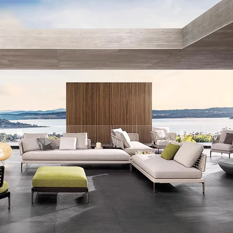 Outdoor Rattan Garden Furniture Sets Sofa Patio Couch Cushion Garden Furniture Sets Fireplace Pillows Muebles Unique Furniture