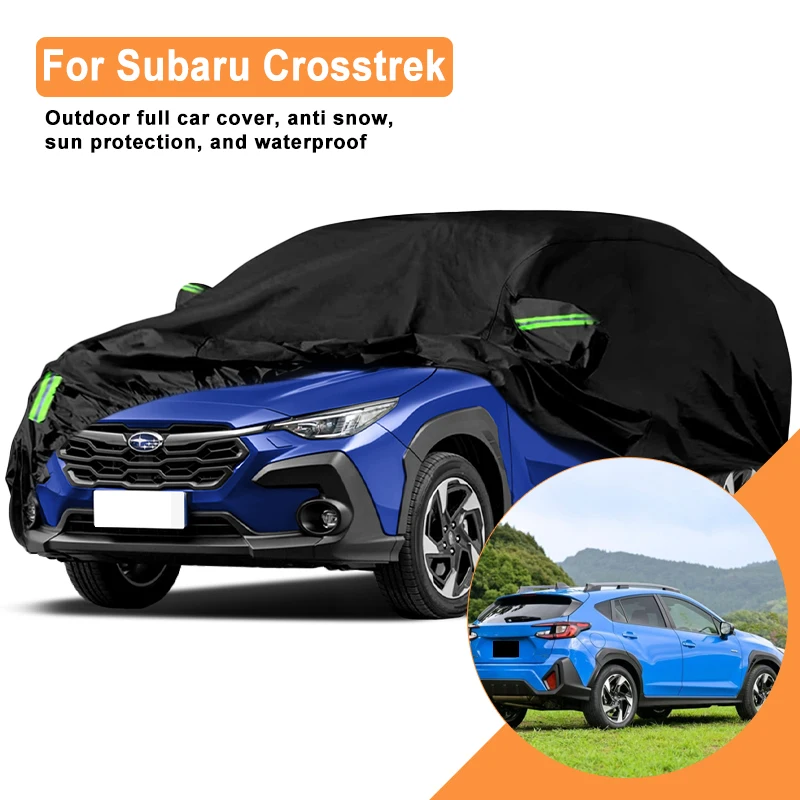 

For Subaru Crosstrek Car Full Cover - Outdoor Waterproof Snowproof Sunshade, Winter & Summer All Weather Auto Protection
