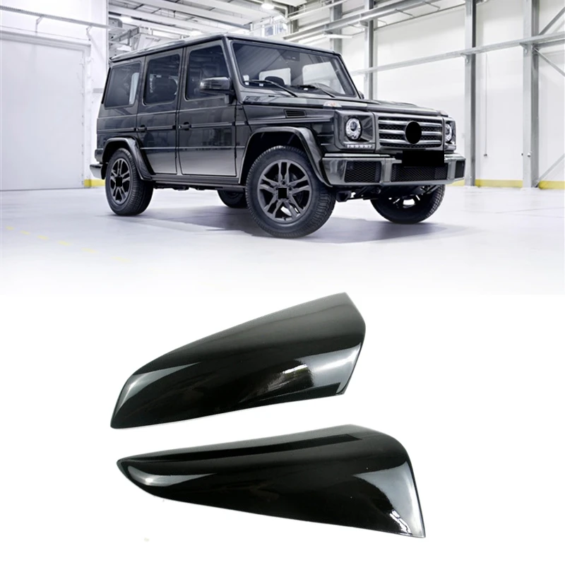 Car Head Light Eyelid Eyebrow Cover Trim For Mercedes Benz W463 G Class G63 G500 G55