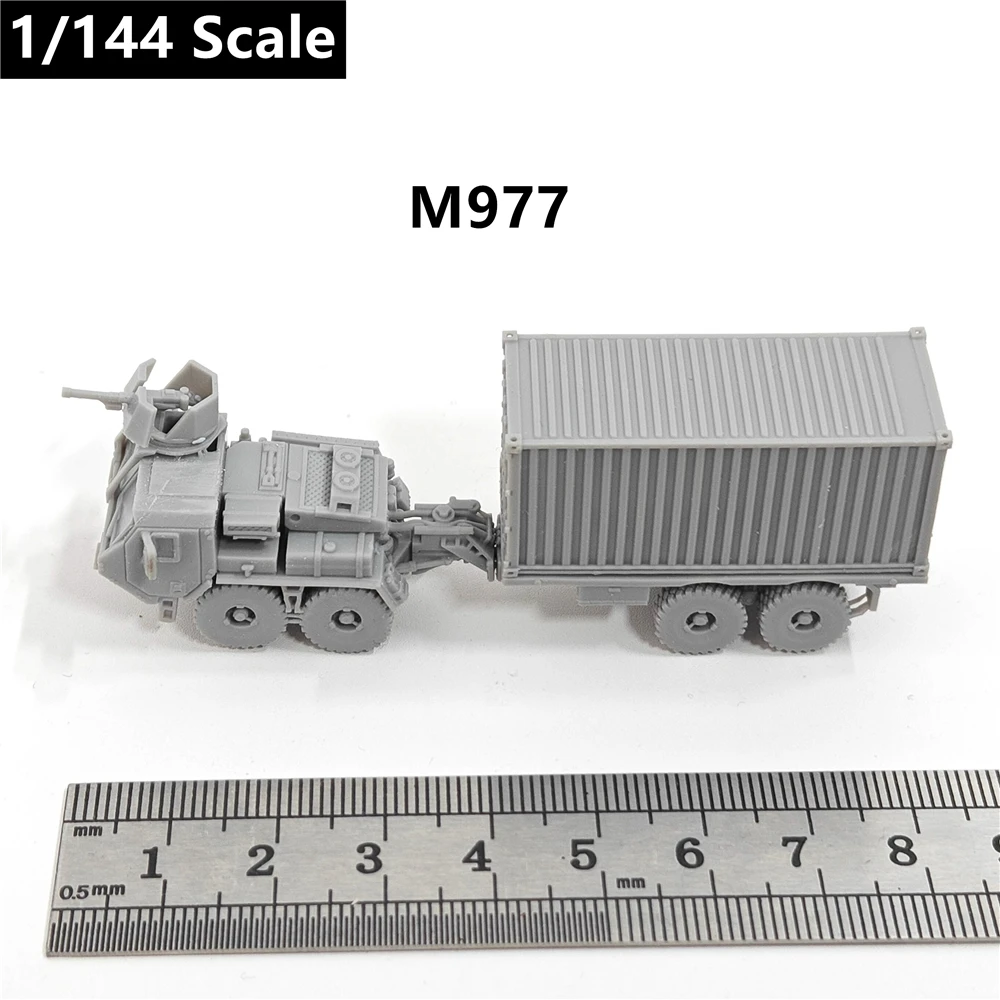 

US Army M977 Heavy Tactical Truck,3D Printed,1/144 Scale Mini Tank Model,Resin,Paintable
