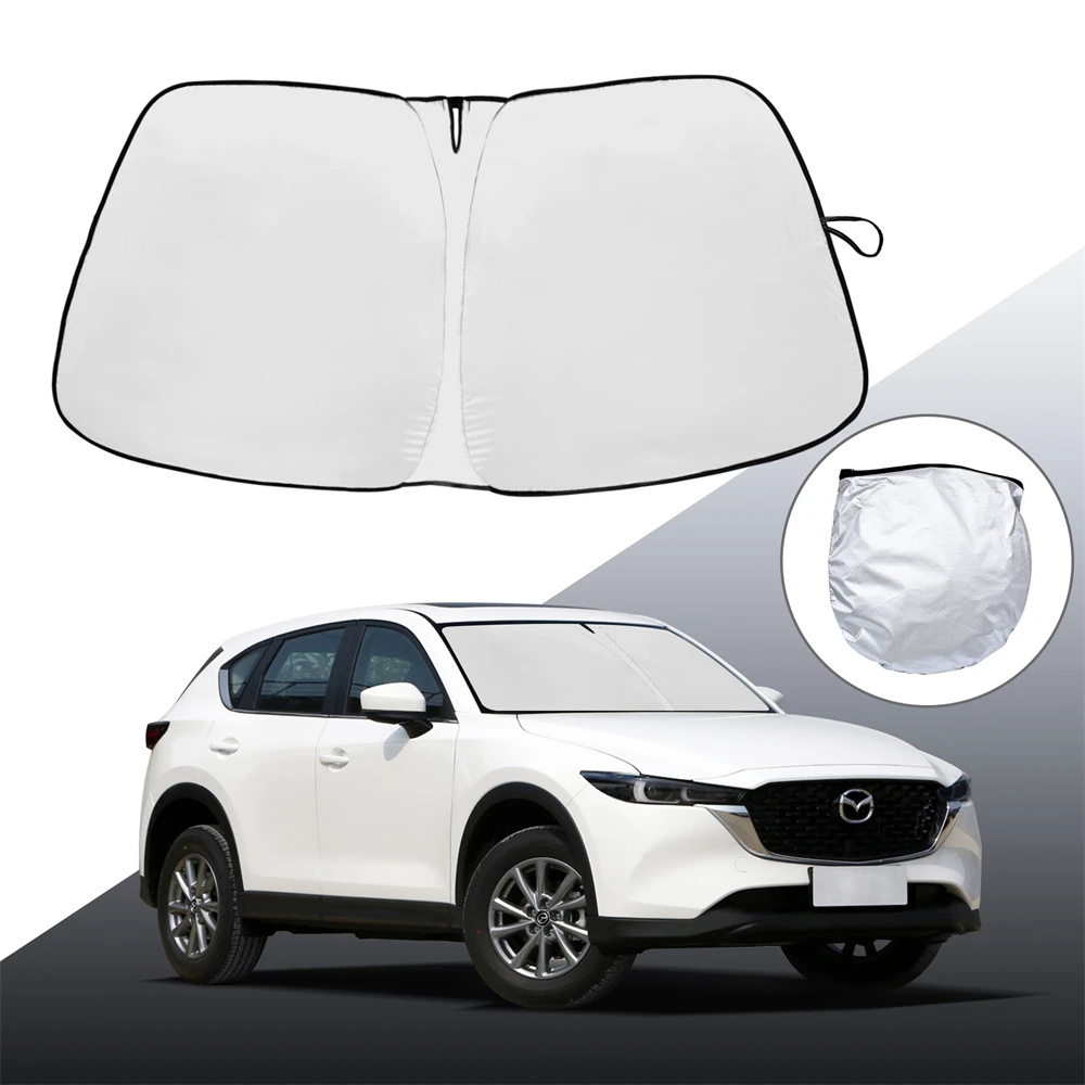 

Для Mazda CX-5 CX5 2017-2023 солнцезащитный козырек на лобовое стекло авто переднее окно УФ-защитный козырек автомобильный аксессуар