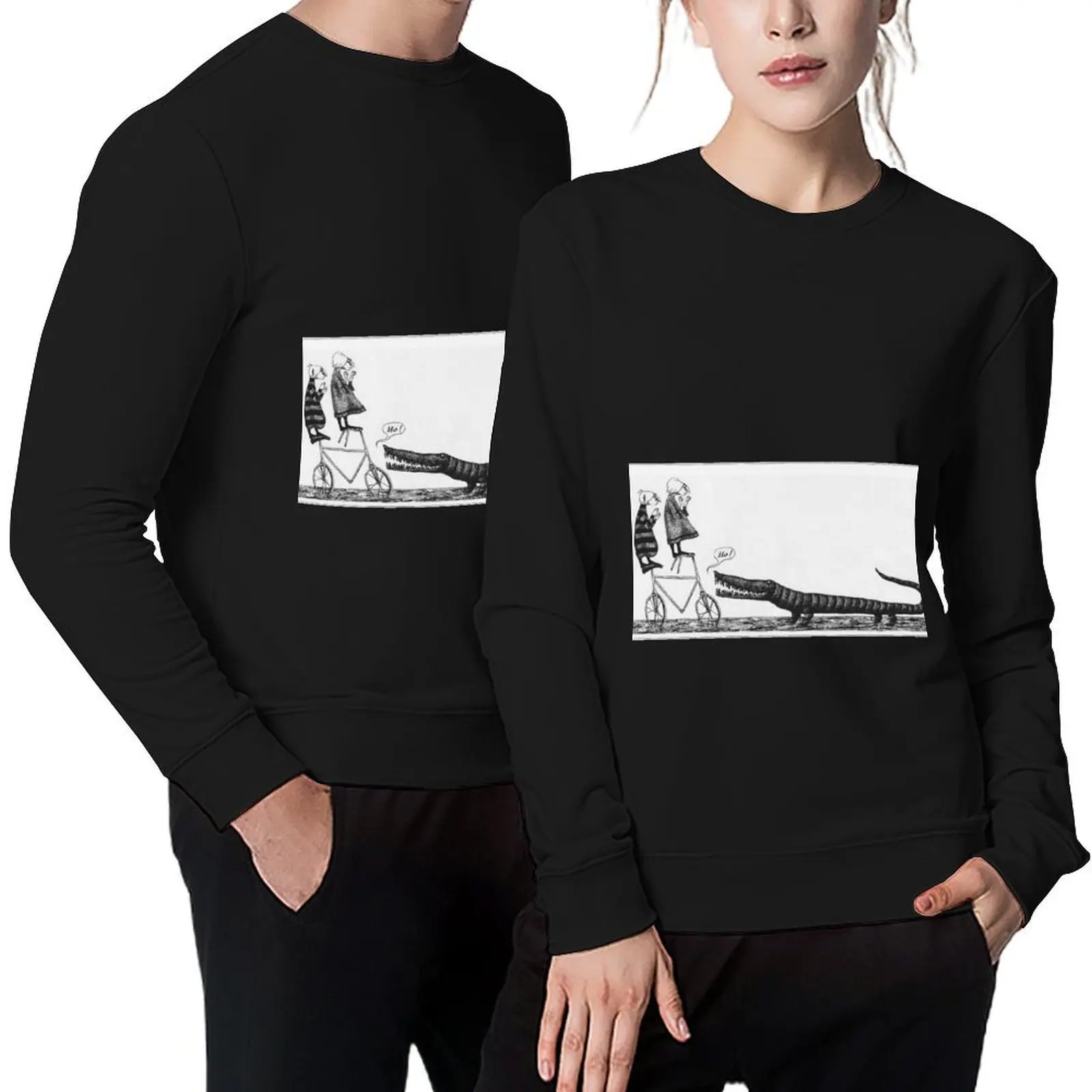 

Edward Gorey Pullover men's winter sweater autumn jacket men japanese style men wear oversize sweatshirts