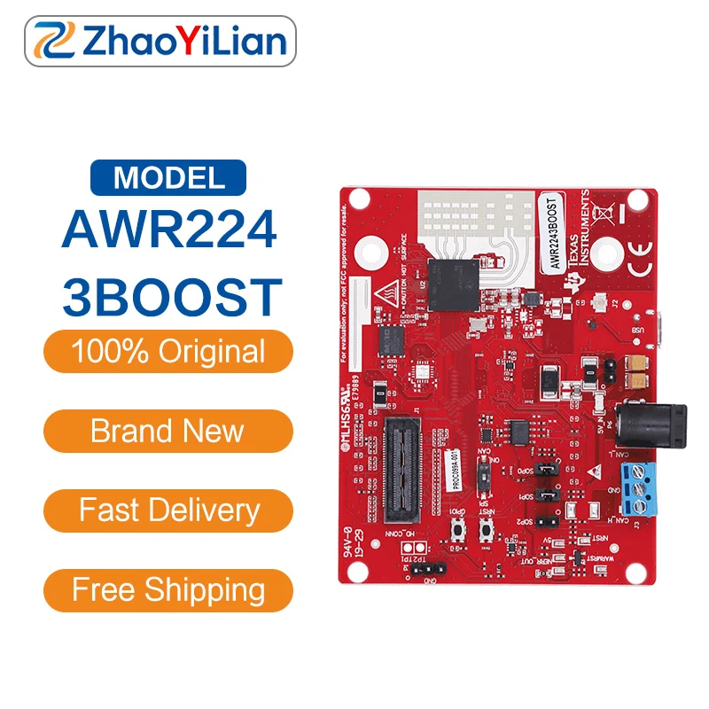 For AWR2243BOOST TI AWR2243 77GHz Automotive Radar Sensor Boost Evaluation Board